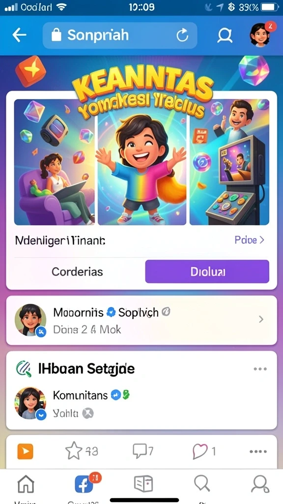 2757 - Tampilan karakter heroik yang siap beraksi.