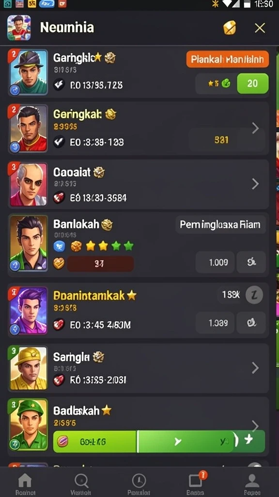 ceria777 - Screenshot menampilkan gameplay seru di level baru CERIA777.