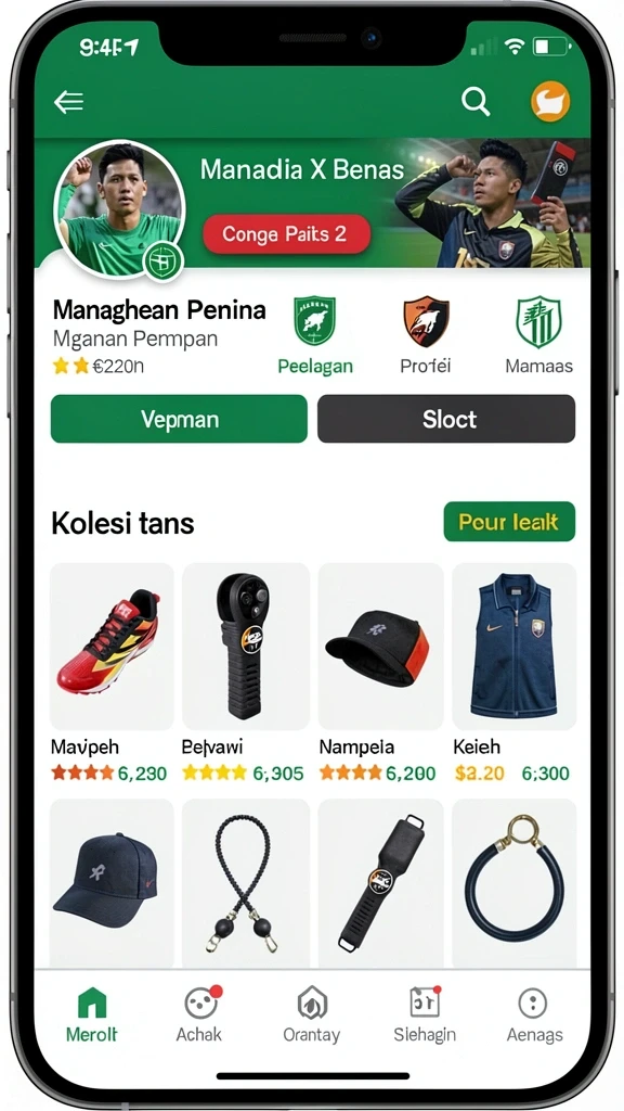 luckydf - Antarmuka pengguna yang ramah dan intuitif.