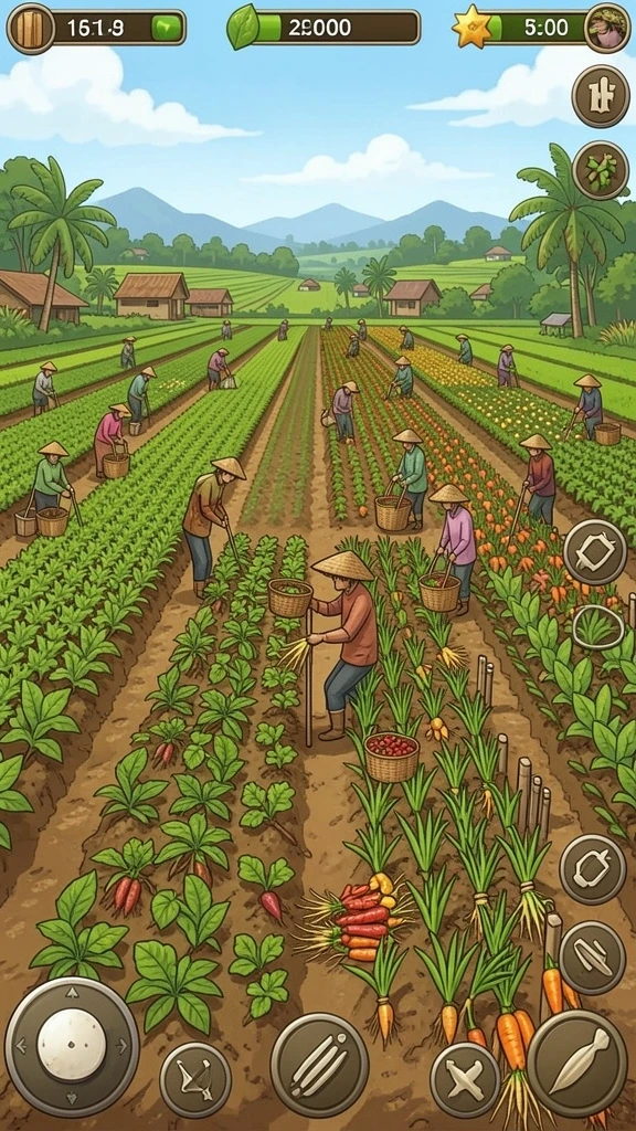 luckytopia - Antarmuka yang menarik dan informatif.