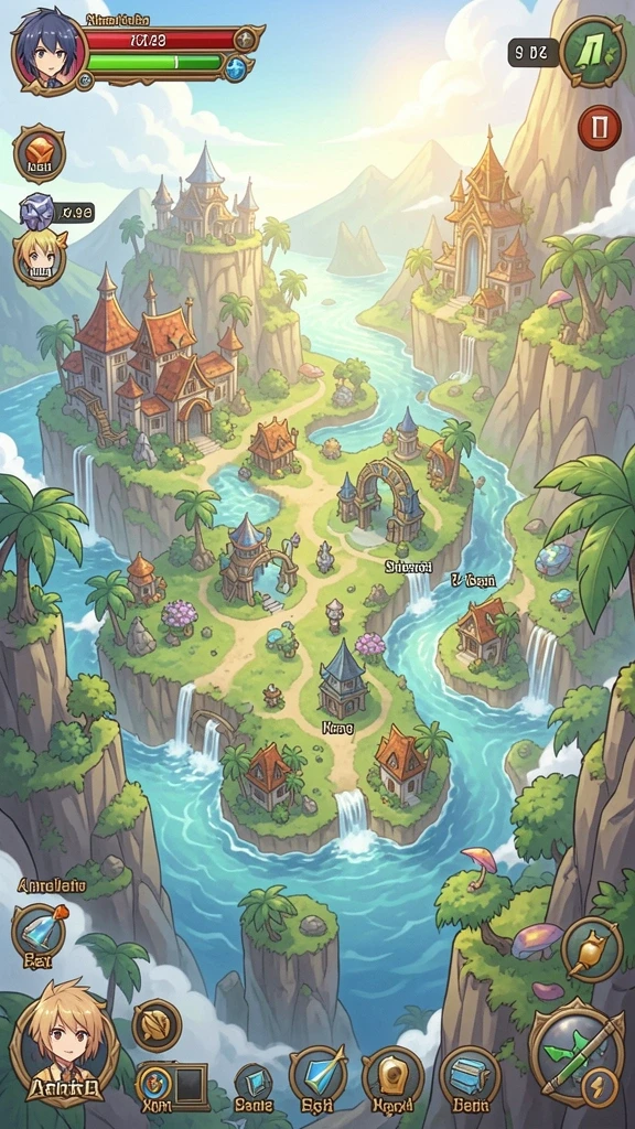 luckytopia - Karakter lucu siap menemani petualanganmu.