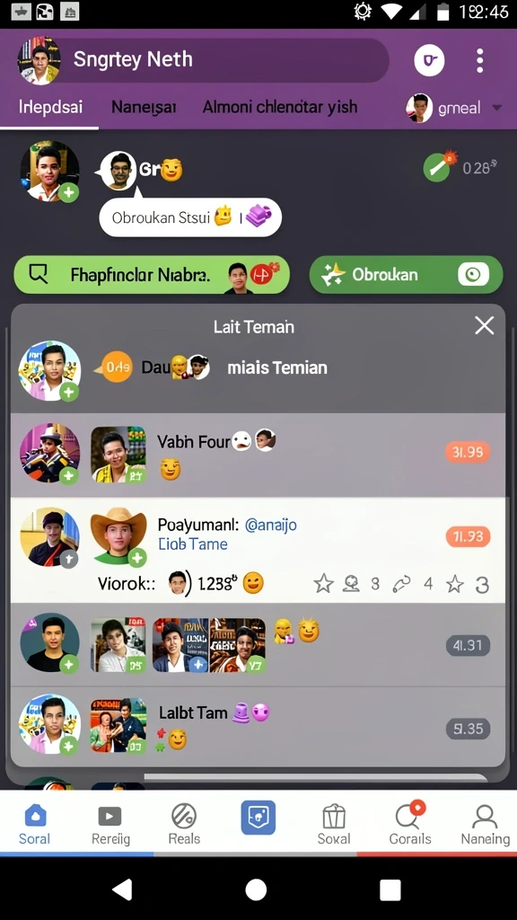 marima77 - Momen seru saat bermain dengan teman-teman secara online.