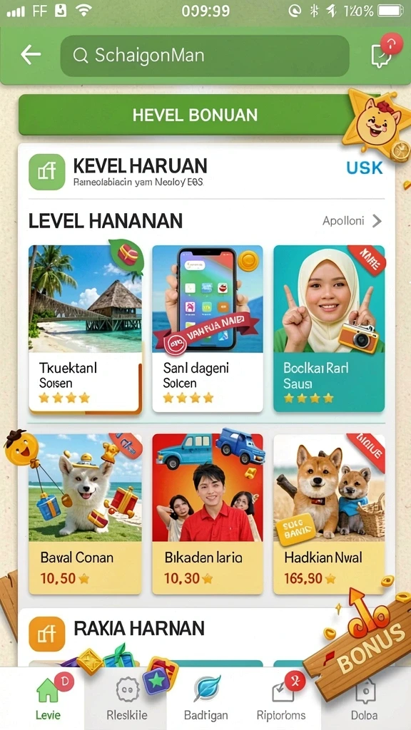 nusabet88 - Tampilan antarmuka aplikasi NUSABET88 yang intuitif.