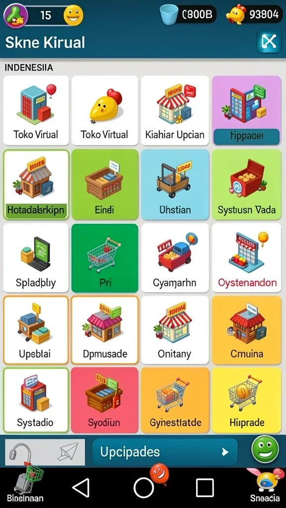 rubah4d - Tampilan antarmuka yang menarik dan intuitif.
