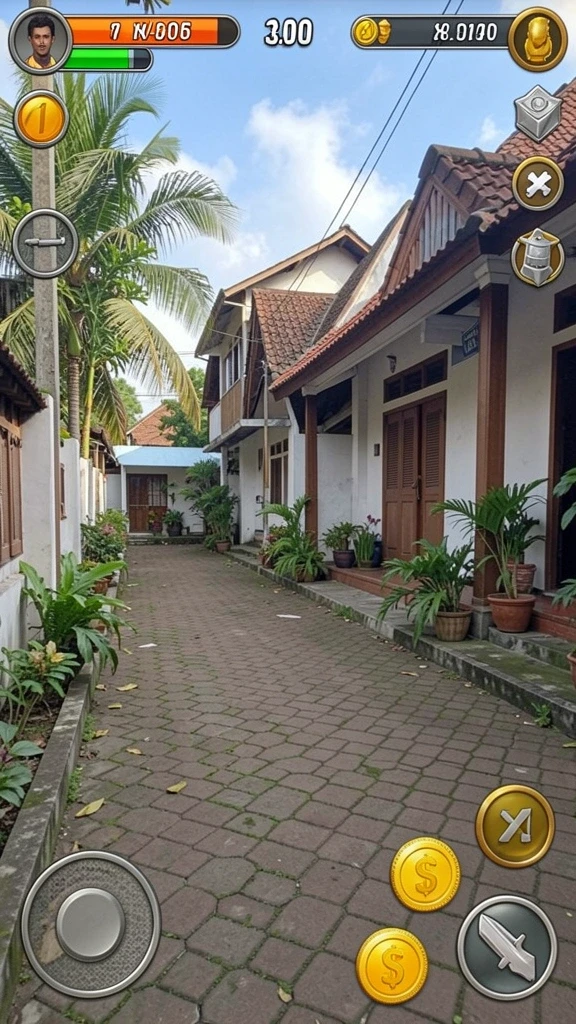 sungaitoto - Tampilan antarmuka permainan yang user-friendly.