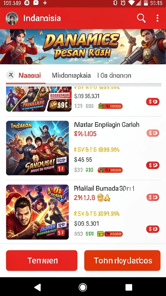 turbo78 - Tampilan antarmuka yang ramah pengguna.